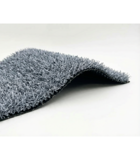 Gazon synthétique 23mm gris - Funnyplay - Rouleau - 3m x 1m