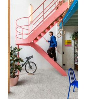 Dalle à clipser PVC RIGID 55 - Grani - 914 x 457 x 6 mm