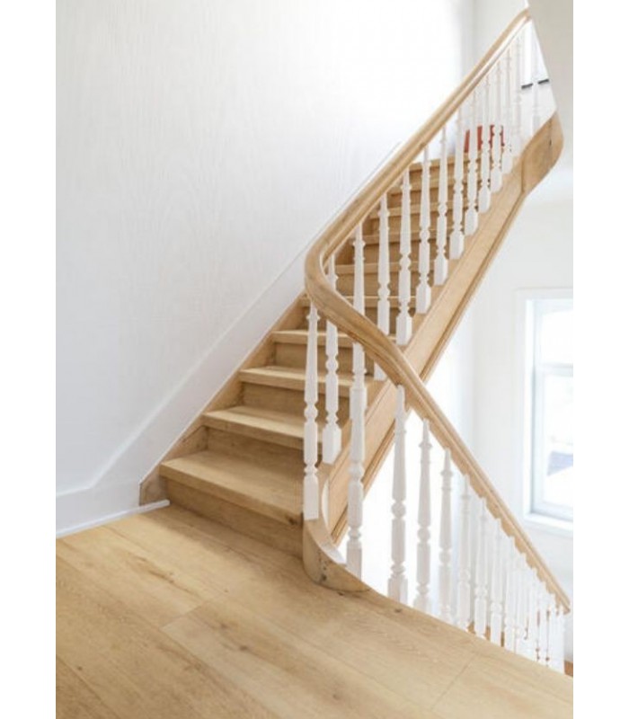 Lame à clipser PVC RIGID 55 - Chêne beige - 1524 x 228 x 6 mm