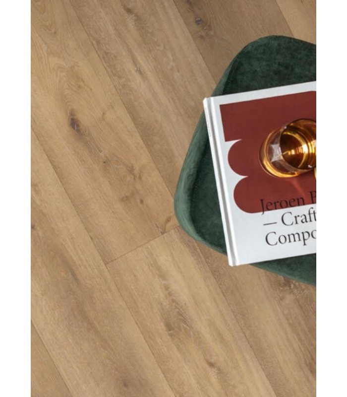 Lame à clipser PVC RIGID 55 - Chêne Naturel - 1524 x 228 x 6 mm