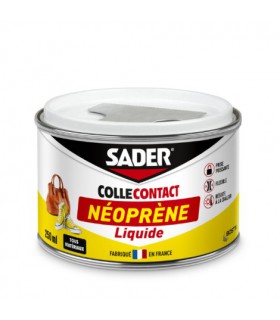 Colle néoprène contact Sader liquide tous supports