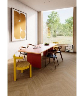 Dalle à clipser PVC RIGID 55 Herringbone - Aria - 609 x 108 x 6 mm