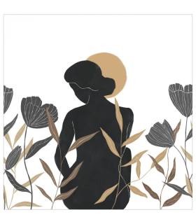 PANO, CASE. MOON WOMAN  NOIR/BLANC 300x280 10724 PANW3