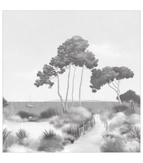 PANO, CASE. SEASIDE NOIR ET B. 300x280 10727 PANT