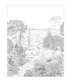 PANO, CASE, SOUTHERN PAINTING  NOIR/BLANC 200x280 10471 PANW4