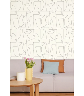 PP CASE. EDGES BLANC NOIR 10502 VDNT0