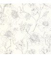 Papier peint Caselio - Silent Garden noir - 10707