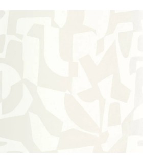 Papier peint Caselio - Broken Pattern blanc nacré - 10712