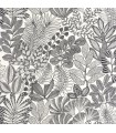 Papier peint Caselio - Golden Jungle noir et blanc - 10716
