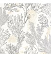Papier peint Caselio - Deep Abyss blanc noir or - 10719