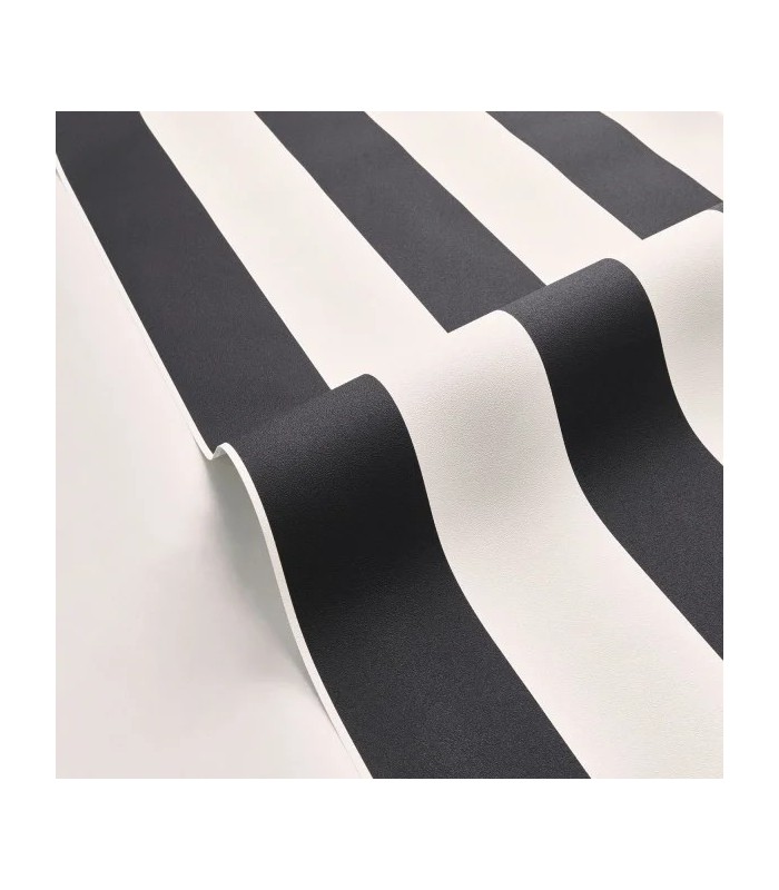 Papier peint Caselio - Wide Lines noir - 10402