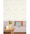 Papier peint Caselio - Edges blanc et noir - 10502