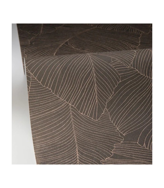 Papier peint Caselio - Vegetalia noir et blanc - 10650