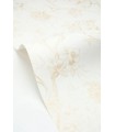 Papier peint Caselio - Silent Garden blanc et or - 10707