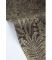 Papier peint Caselio - Golden Jungle noir or - 10716