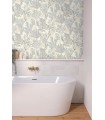 Papier peint Caselio - Deep Abyss blanc noir or - 10719