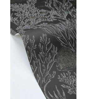 Papier peint Caselio - Deep Abyss noir or - 10719