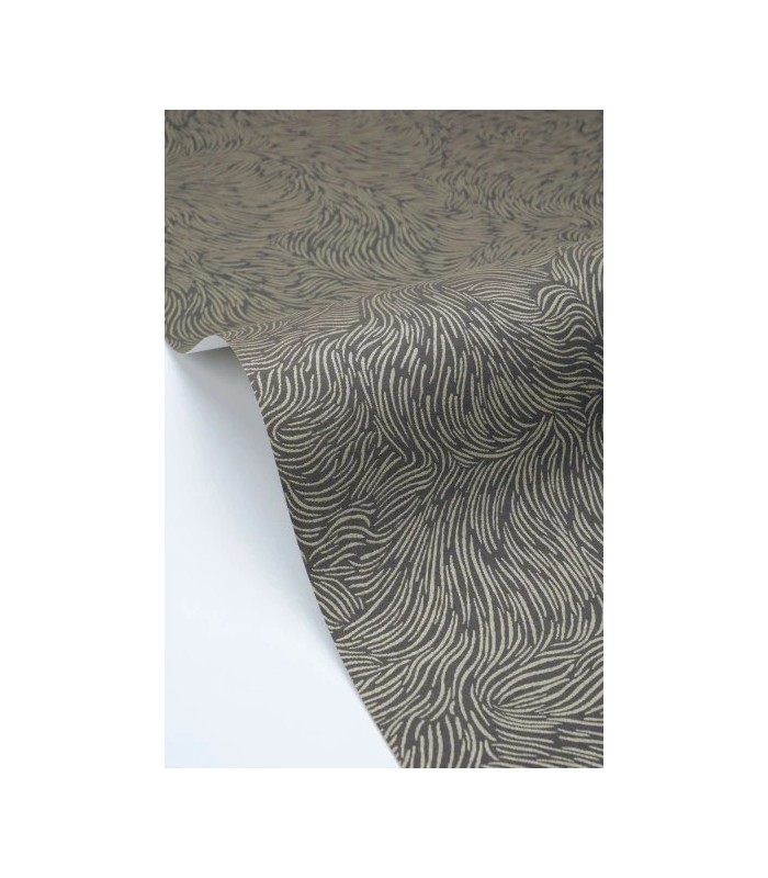 Papier peint Caselio - Storm noir or - 10706