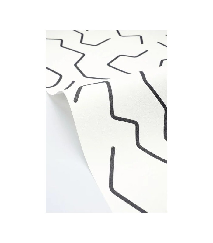 Papier peint Caselio - Art Line noir et blanc - 10710