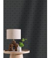 Papier peint Caselio - Hexaline noir or - 10713