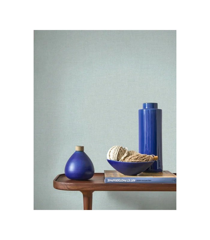 Papier peint Casadeco - Caractère bleu ciel - 20117