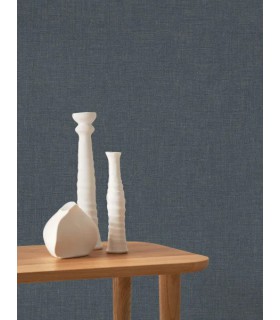 Papier peint Casadeco - Caractère bleu orage - 20117