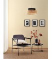 Papier peint Casadeco - Empreinte beige cognac - 8870