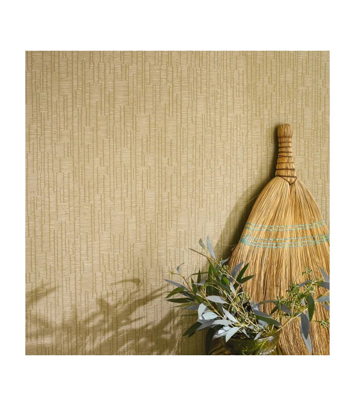 Papier peint Casadeco - Capri vert olive - 8744