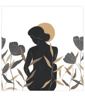 Panoramique Caselio - Moon Woman Noir et Blanc - 300 x 310 cm - 10724