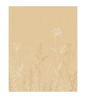 Papier-peint panoramique Caselio - Field Line Lin - 200 x 280 cm - 10722