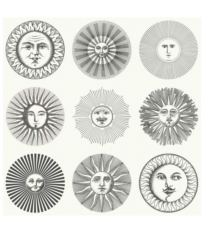 Papier peint SOLI - Collection FORNASETTI SENZA TEMPO 2 - COLE&SON - REF 123/1001