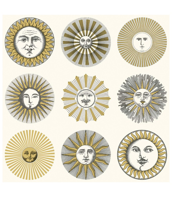 Papier peint SOLI - Collection FORNASETTI SENZA TEMPO 2 - COLE&SON - REF 123/1002