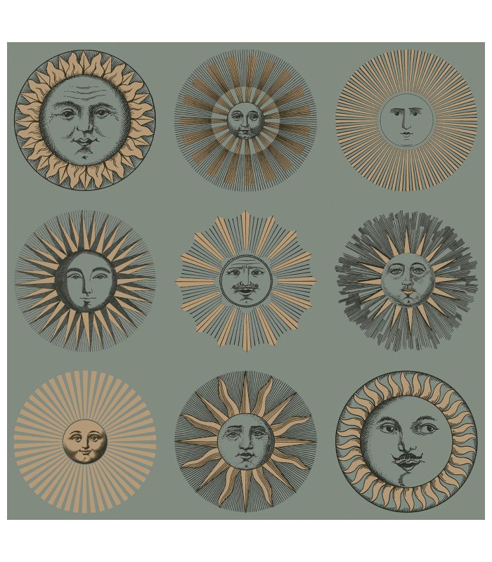 Papier peint SOLI - Collection FORNASETTI SENZA TEMPO 2 - COLE&SON - REF 123/1003