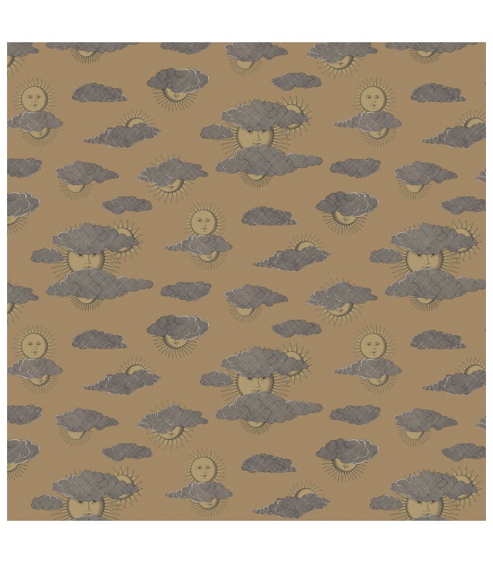 Papier peint SOLI E NUVOLE - Collection FORNASETTI SENZA TEMPO 2 - COLE&SON - REF 123/2011