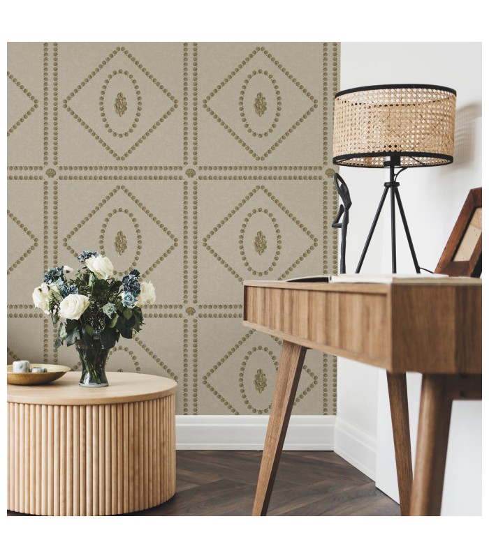 Papier peint CONCHIGLIE - Collection FORNASETTI SENZA TEMPO 2 - COLE&SON - REF 123/5025