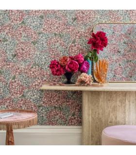 Papier peint Ortensia - Collection Fornasetti Senza Tempo 2 - Cole&Son - Ref 123/9045