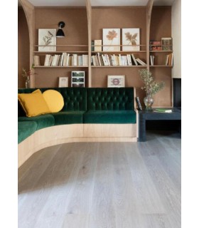 Parquet contrecollé Iconics Design XL Long Harmony Carrare Berry Alloc