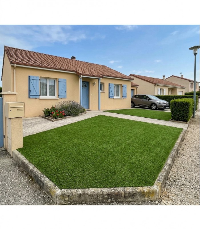 Gazon Synthétique 22mm - MAYA - à la coupe sur mesure - Largeur 2 mètres