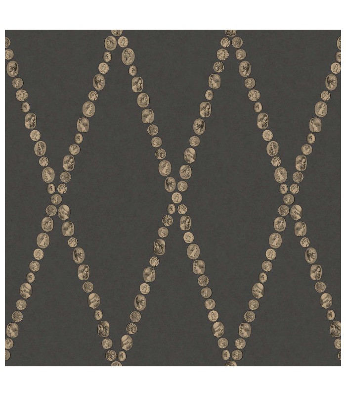 Papier peint CAMMEI - Collection FORNASETTI SENZA TEMPO 2 - COLE&SON - REF 123/4018