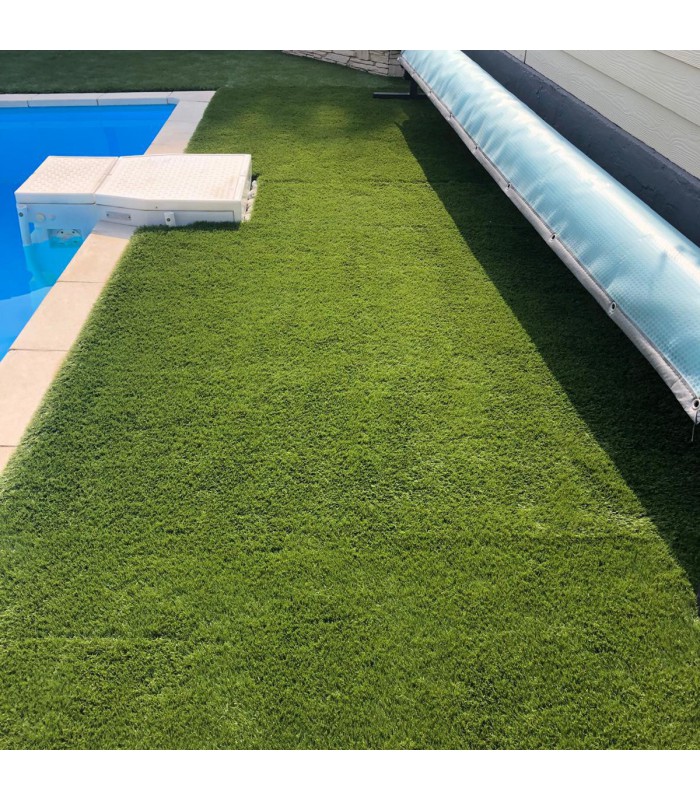 Gazon synthétique 50mm - MILLENIUM PLUS - à la coupe sur mesure - Largeur 2 mètres