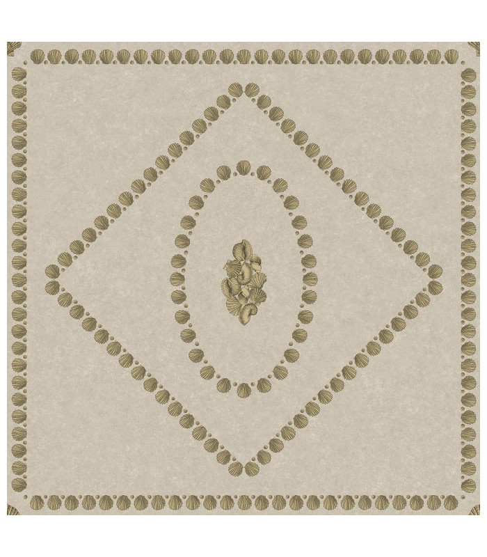 Papier peint CONCHIGLIE - Collection FORNASETTI SENZA TEMPO 2 - COLE&SON - REF 123/5025