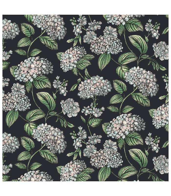 Papier peint Ramo Di Ortensia - Collection Fornasetti Senza Tempo 2 - Cole&Son - Ref 123/8038