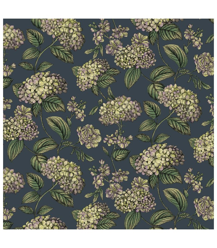 Papier peint Ramo Di Ortensia - Collection Fornasetti Senza Tempo 2 - Cole&Son - Ref 123/8042