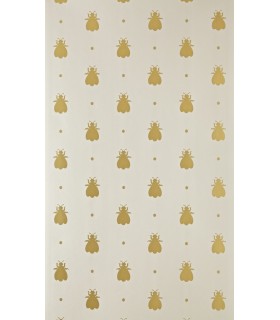 Papier Peint BUMBLE BEE - REF 5-25 - CORE METALLISE Farrow & Ball