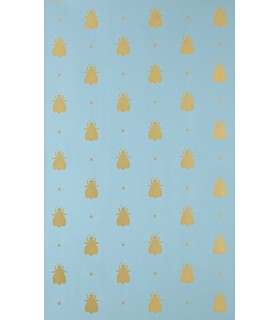 Papier Peint BUMBLE BEE - REF 5-55 - CORE METALLISE Farrow & Ball