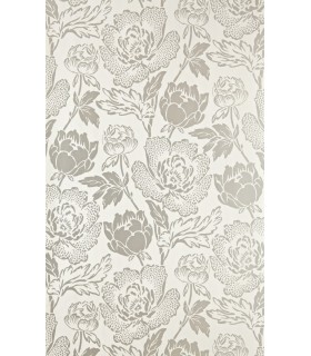 Papier Peint PEONY - REF 23-03 - CORE METALLISE Farrow & Ball