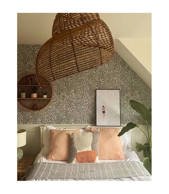 Papier Peint OCELOT - REF 37-03 - CORE METALLISE Farrow & Ball