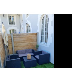 Gazon Synthétique 30mm - FLAMENGO - à la coupe sur mesure - Largeur 4 mètres