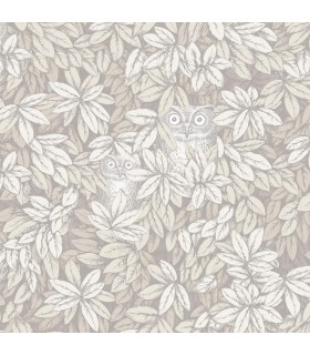 Papier peint FOGLIE E CIVETTE - Collection FORNASETTI SENZA TEMPO 2 - COLE&SON - REF 123/11052