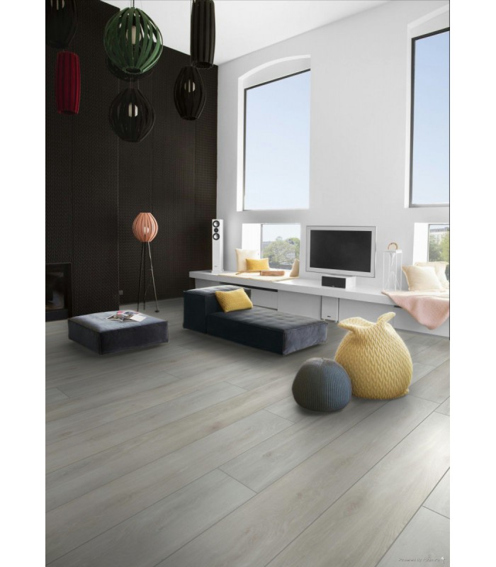 Parquet stratifié Ocean+ Lame XL Bloom Silver Grey 6426 - 12 mm